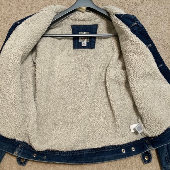 Vintage Fur Denim Jacket - Picture 3 of 5